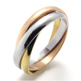 Bague En Titane Au Design Magnifique Et Aux Couleurs Magnifiques, Durable À Utiliser
