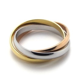 Bague En Titane Au Design Magnifique Et Aux Couleurs Magnifiques, Durable À Utiliser