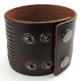 Bracelet En Cuir Titane De Qualité Fiable Et Aux Couleurs Délicates, Fabriqué Avec Soin