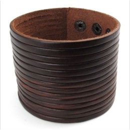 Bracelet En Cuir Titane De Qualité Fiable Et Aux Couleurs Délicates, Fabriqué Avec Soin