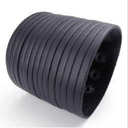 Bracelet En Cuir Titane D'Excellente Qualité, Aux Couleurs Délicates Et Au Design Astucieux