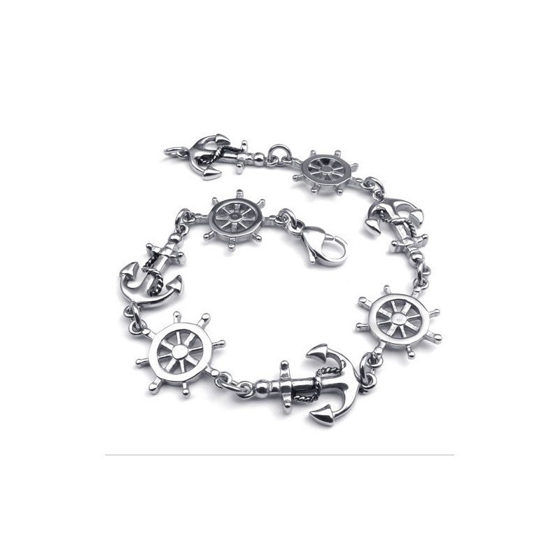Bracelet En Titane De Qualité Stable Et Brillant Aux Couleurs Au Design Astucieux