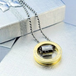Collier Pendentif En Titane Pour Homme, Cadeau Tendance Pour Votre Petit Ami
