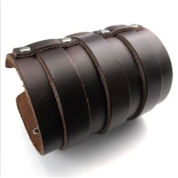 Bracelet En Cuir Titane De Qualité Fiable Et Aux Couleurs Délicates, Fabriqué Avec Soin