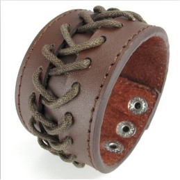 Bracelet En Cuir Titane De Qualité Fiable Et Aux Couleurs Délicates, Fabriqué Avec Soin