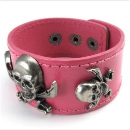 Bracelet En Cuir Titane D'Excellente Qualité, Design Attrayant Et Belles Couleurs