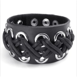 Bracelet En Cuir Titane De Qualité Fiable Et Aux Couleurs Délicates, Fabriqué Avec Soin