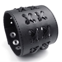 Bracelet En Cuir Titane De Qualité Fiable Et Aux Couleurs Délicates, Fabriqué Avec Soin