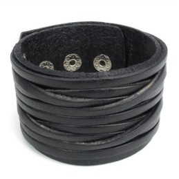Bracelet En Cuir Titane De Qualité Fiable Et Aux Couleurs Délicates, Fabriqué Avec Soin