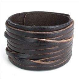 Bracelet En Cuir Titane De Qualité Fiable Et Aux Couleurs Délicates, Fabriqué Avec Soin