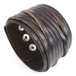 Bracelet En Cuir Titane De Qualité Fiable Et Aux Couleurs Délicates, Fabriqué Avec Soin