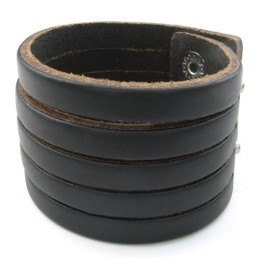 Bracelet En Cuir Titane De Qualité Fiable Et Aux Couleurs Délicates, Fabriqué Avec Soin