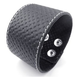 Bracelet En Cuir Titane De Qualité Fiable Et Aux Couleurs Délicates, Fabriqué Avec Soin