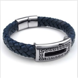 Bracelet En Cuir Titane De Qualité Fiable Et Aux Couleurs Délicates Au Design Astucieux