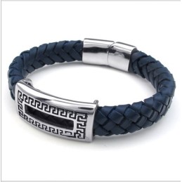 Bracelet En Cuir Titane De Qualité Fiable Et Aux Couleurs Délicates Au Design Astucieux
