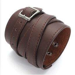 Bracelet En Cuir Titane De Qualité Fiable Et Aux Couleurs Délicates Et Finement Travaillées