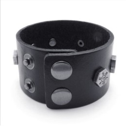 Bracelet En Cuir Titane Au Design Attrayant, Aux Couleurs Délicates Et De Qualité Fiable