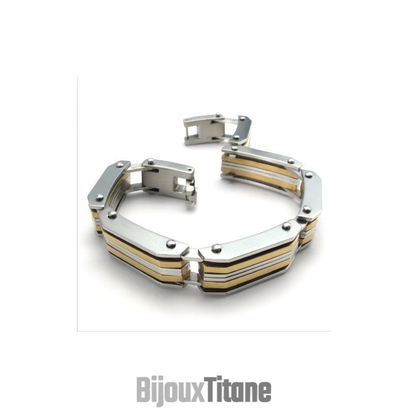 Bracelet En Titane De Qualité Stable Et De Couleur Brillante, Fabriqué Avec Soin