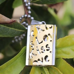 Collier Pendentif En Titane Avec Inscription « Kiss Love » Pour Votre Petit Ami