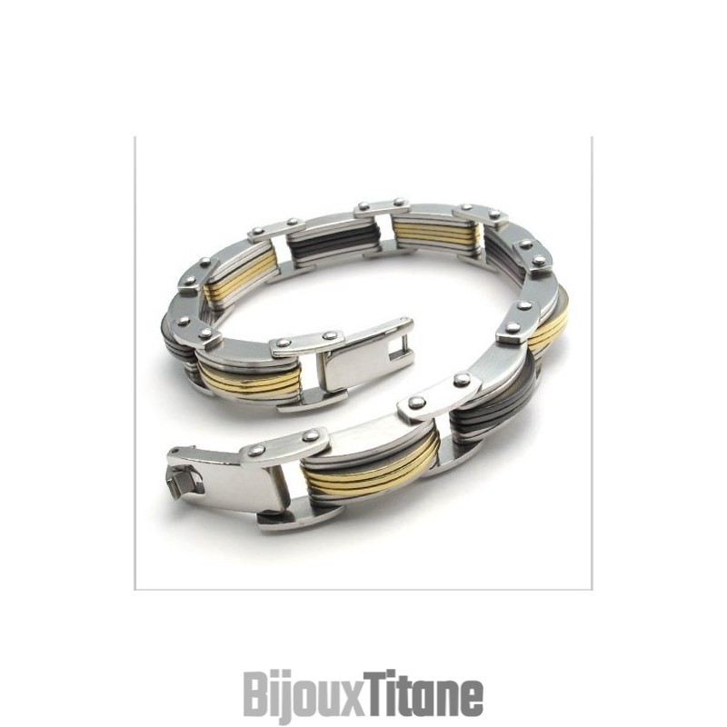 Bracelet En Titane De Qualité Stable Et De Couleur Brillante, Fabriqué Avec Soin Bracelet En Titane De Qualité Stable Et De Couleur Brillante, Fabriqué Avec Soin