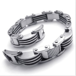 Technologie Sophistiquée Couleur Brillance Excellente Qualité Bracelet En Titane