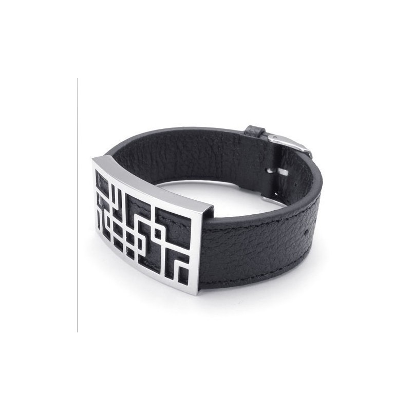 Bracelet En Cuir Titane Au Design Attrayant, Aux Couleurs Délicates Et De Qualité Fiable Bracelet En Cuir Titane Au Design Attrayant, Aux Couleurs Délicates Et De Qualité Fiable