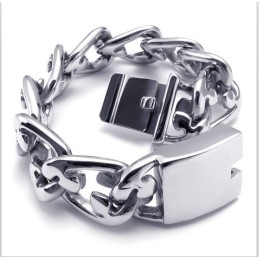 Technologie Sophistiquée Couleur Brillance Excellente Qualité Bracelet En Titane