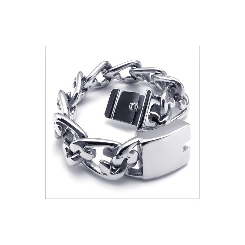 Technologie Sophistiquée Couleur Brillance Excellente Qualité Bracelet En Titane