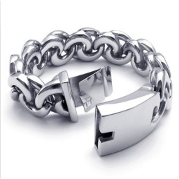 Technologie Sophistiquée Couleur Brillance Bracelet En Titane De Qualité Supérieure