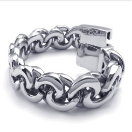 Technologie Sophistiquée Couleur Brillance Bracelet En Titane De Qualité Supérieure