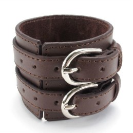 Bracelet En Cuir Titane D'Excellente Qualité, Aux Couleurs Délicates Et Au Design Astucieux