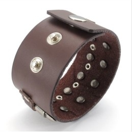 Bracelet En Cuir Titane De Qualité Fiable Et Aux Couleurs Délicates, Fabriqué Avec Soin