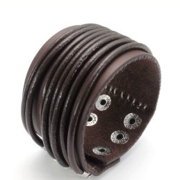 Bracelet En Cuir Titane De Qualité Fiable Et Aux Couleurs Délicates, Fabriqué Avec Soin