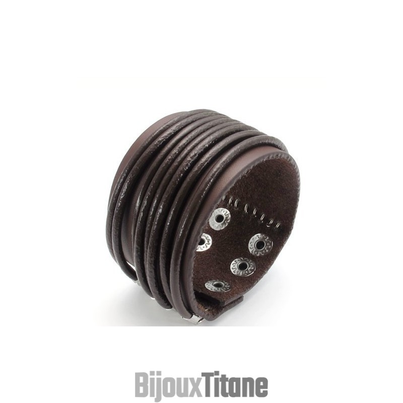 Bracelet En Cuir Titane De Qualité Fiable Et Aux Couleurs Délicates, Fabriqué Avec Soin