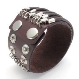 Bracelet En Cuir Titane De Qualité Fiable Et Aux Couleurs Délicates, Fabriqué Avec Soin