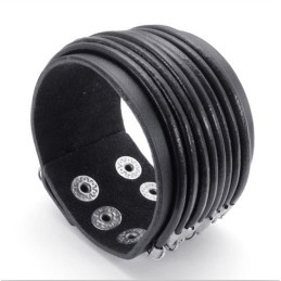 Bracelet En Cuir Titane De Qualité Fiable Et Aux Couleurs Délicates, Fabriqué Avec Soin