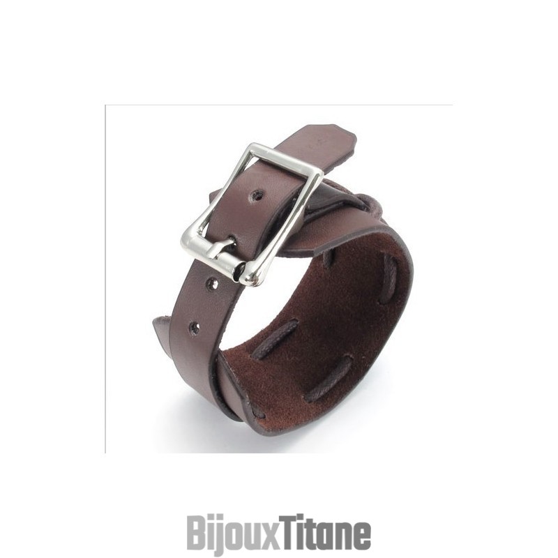 Bracelet En Cuir Titane De Qualité Fiable Et Aux Couleurs Délicates, Fabriqué Avec Soin Bracelet En Cuir Titane De Qualité Fiable Et Aux Couleurs Délicates, Fabriqué Avec Soin