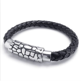 Bracelet En Cuir Titane De Qualité Fiable Et Aux Couleurs Délicates Au Design Moderne