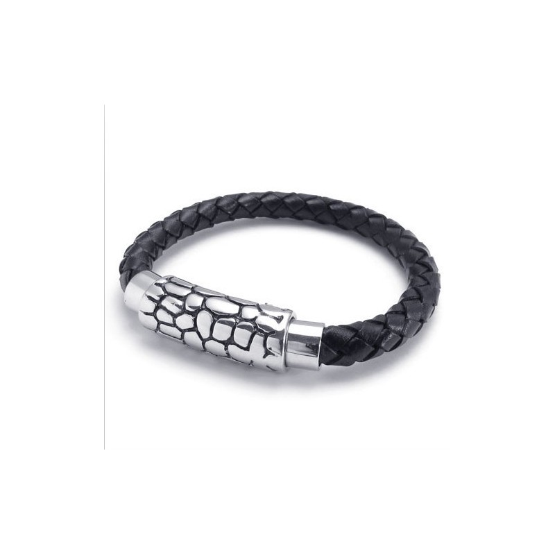 Bracelet En Cuir Titane De Qualité Fiable Et Aux Couleurs Délicates Au Design Moderne Bracelet En Cuir Titane De Qualité Fiable Et Aux Couleurs Délicates Au Design Moderne