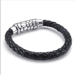 Bracelet En Cuir Titane De Qualité Fiable Et Aux Couleurs Délicates Au Design Moderne