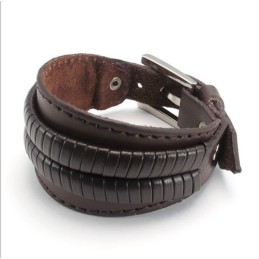 Bracelet En Cuir Titane De Qualité Fiable Et Aux Couleurs Délicates, Fabriqué Avec Soin
