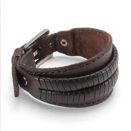 Bracelet En Cuir Titane De Qualité Fiable Et Aux Couleurs Délicates, Fabriqué Avec Soin