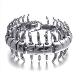 Bracelet En Titane De Qualité Supérieure, Design Moderne Et Brillant