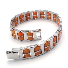 Bracelet En Titane Au Design Attrayant Et Aux Belles Couleurs, D'Excellente Qualité