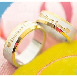 Bague En Titane Endless Love