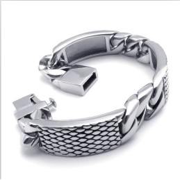 Technologie Sophistiquée Couleur Brillance Excellente Qualité Bracelet En Titane