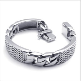 Technologie Sophistiquée Couleur Brillance Excellente Qualité Bracelet En Titane