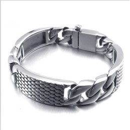 Technologie Sophistiquée Couleur Brillance Excellente Qualité Bracelet En Titane