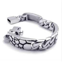 Technologie Sophistiquée Couleur Brillance Bracelet En Titane De Qualité Supérieure