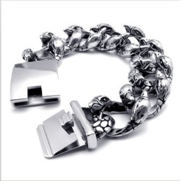 Technologie Sophistiquée Couleur Brillance Excellente Qualité Bracelet En Titane